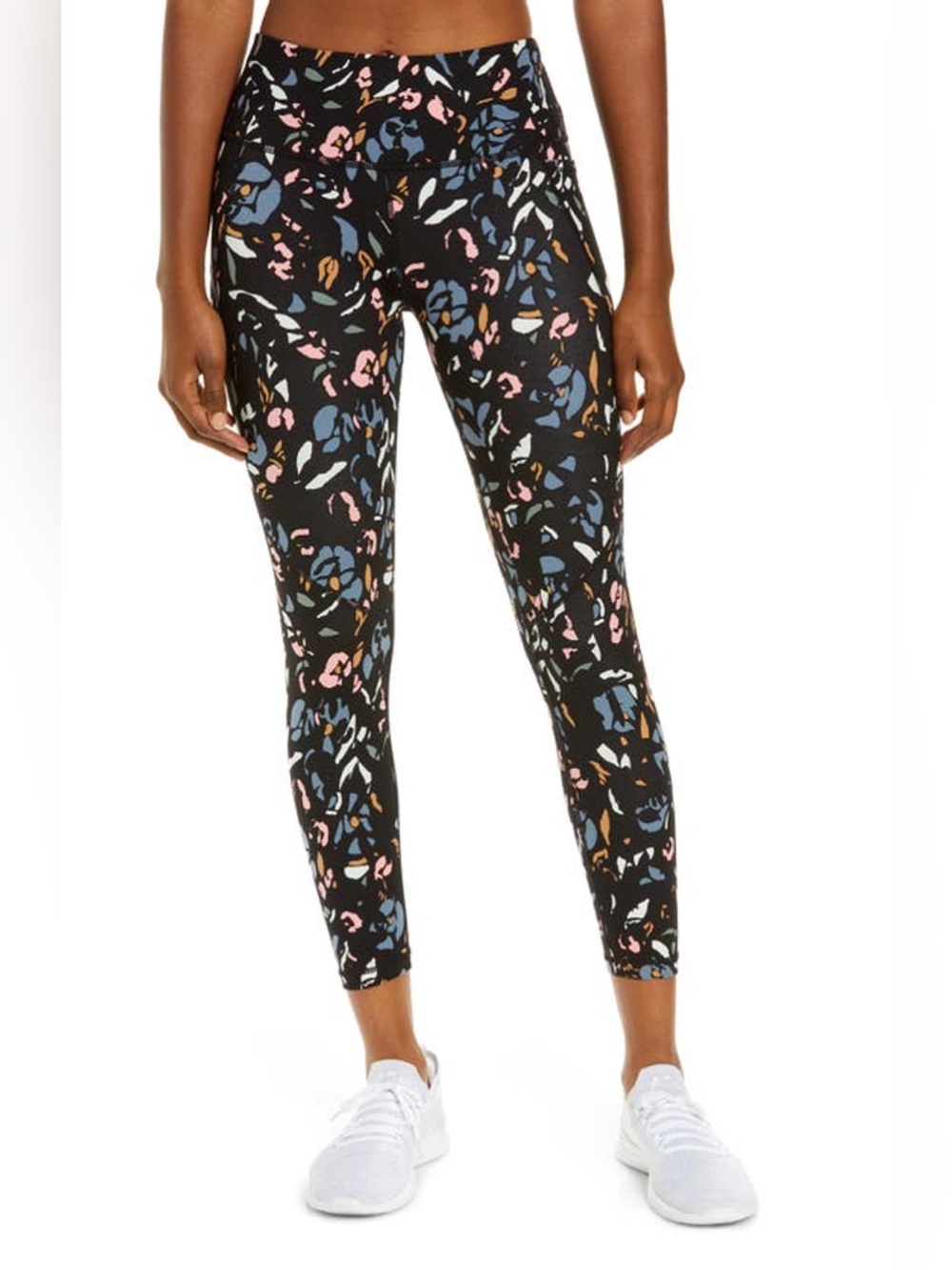 Sweaty Betty Power Pocket 7/8 Floral Leggings